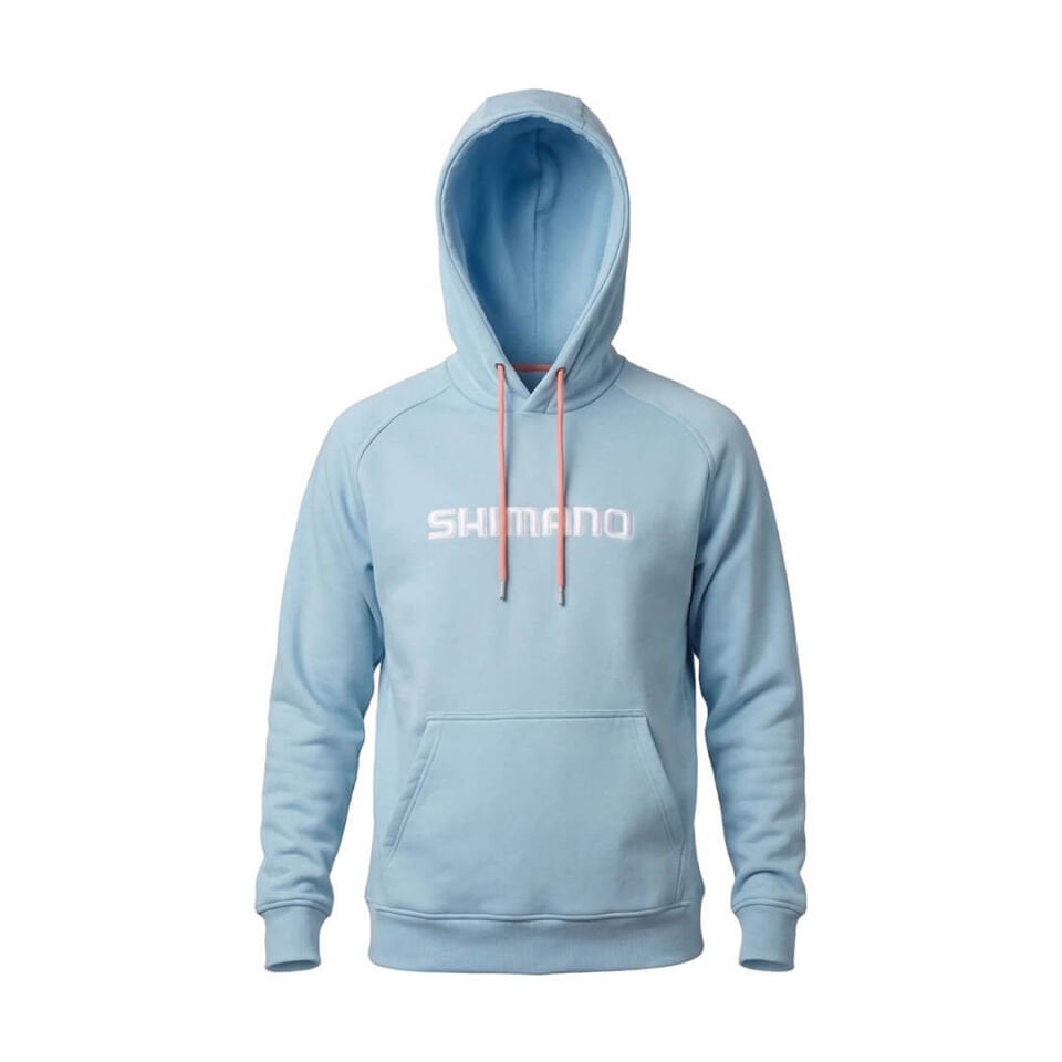 Shimano Hoodie Kapüşonlu Sweatshirt Light Blue