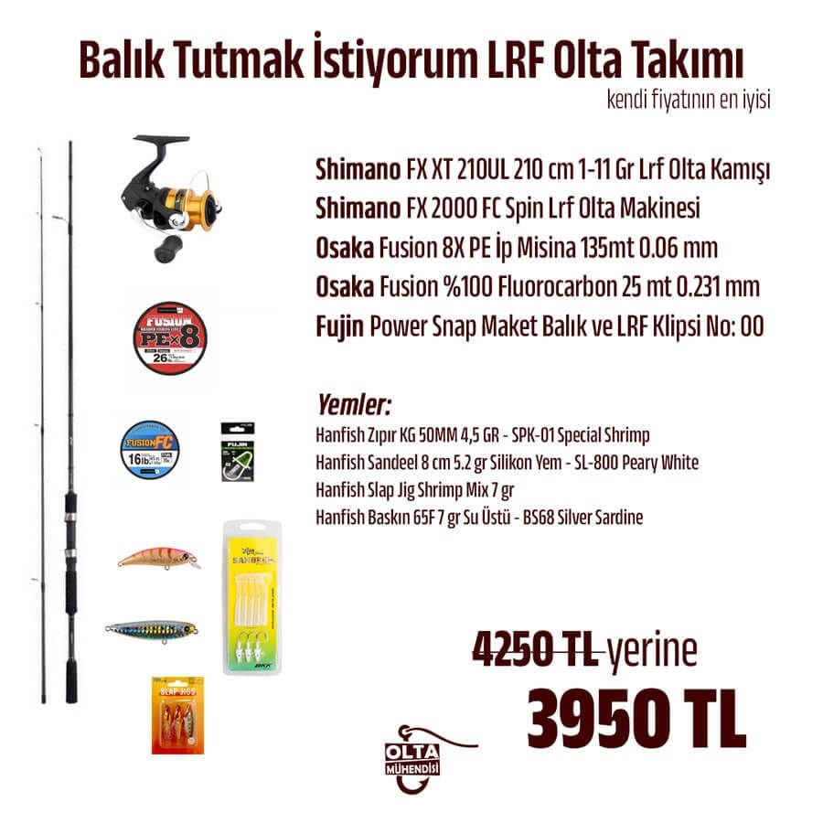 Balık Tutmak İstiyorum LRF Olta Takımı