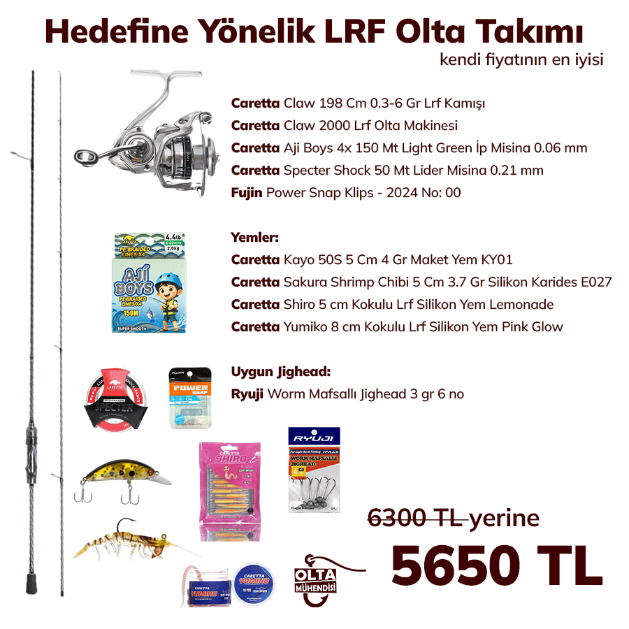 Hedefine Yönelik LRF Olta Takımı