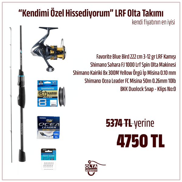 “Kendimi Özel Hissediyorum” LRF Olta Takımı