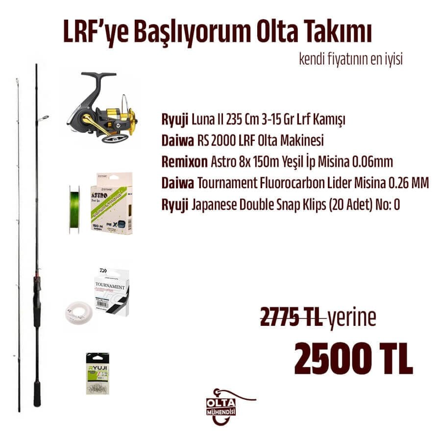 LRF’ye Başlıyorum Olta Takımı