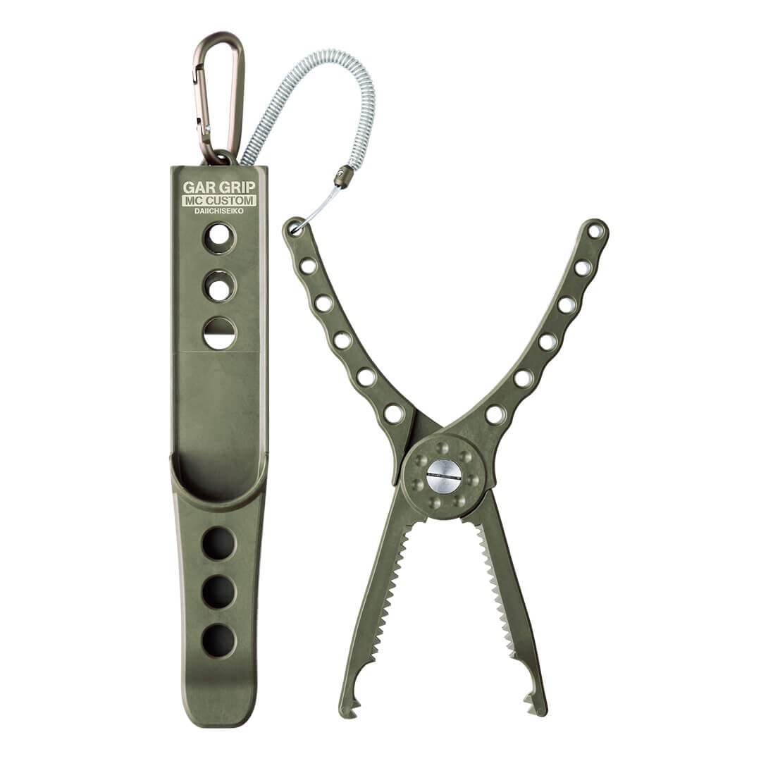 Daiichiseiko Gar Grip MC Custom Balık Maşası - Foliage Green