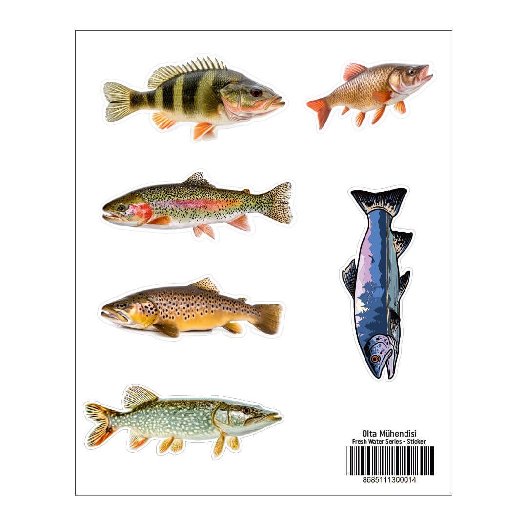 Olta Mühendisi Fresh Water Serisi Sticker