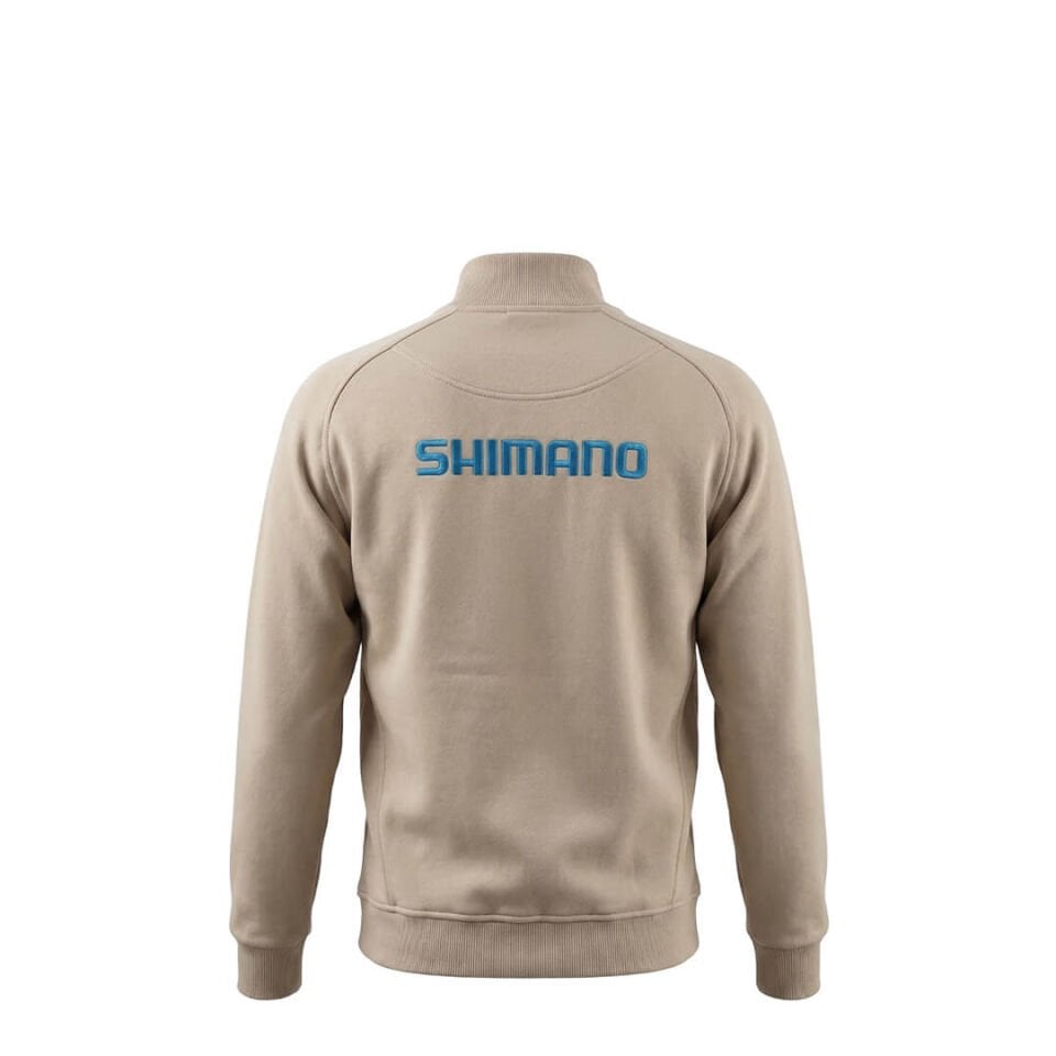 Shimano Zipper Sweatshirt Beige Polar Çeket
