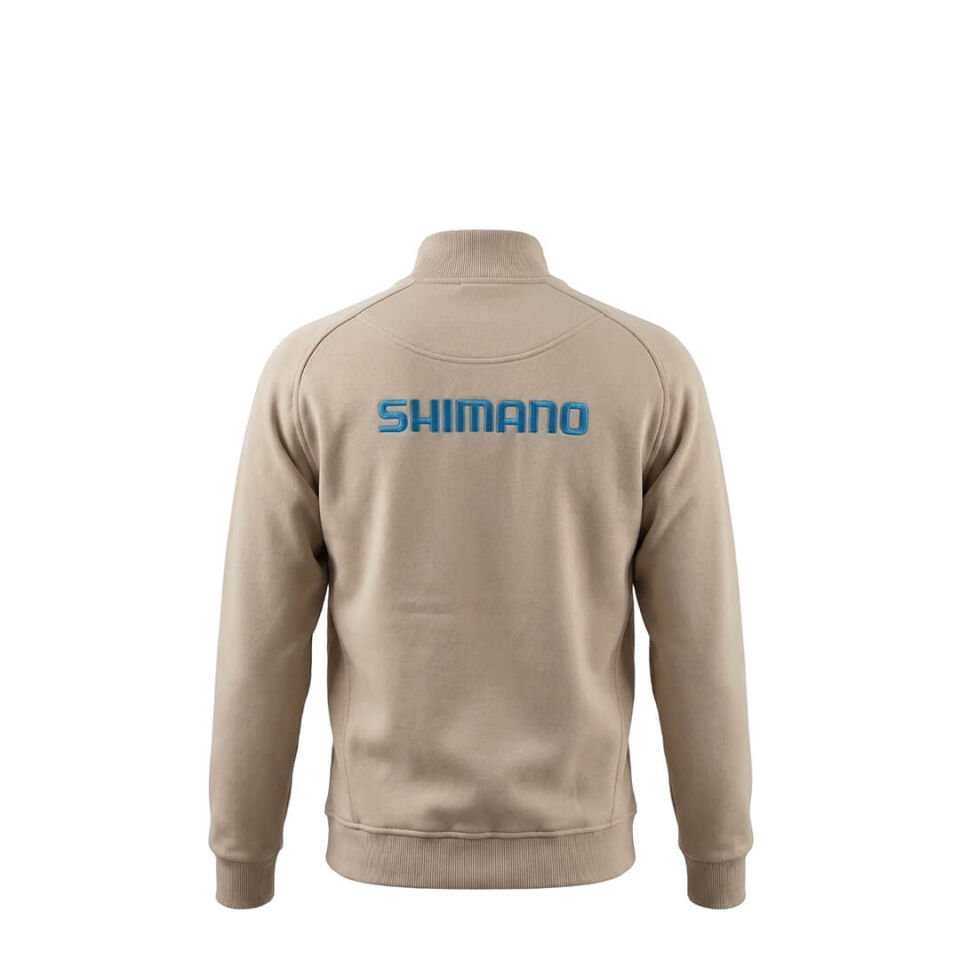 Shimano Zipper Sweatshirt Beige Polar Çeket