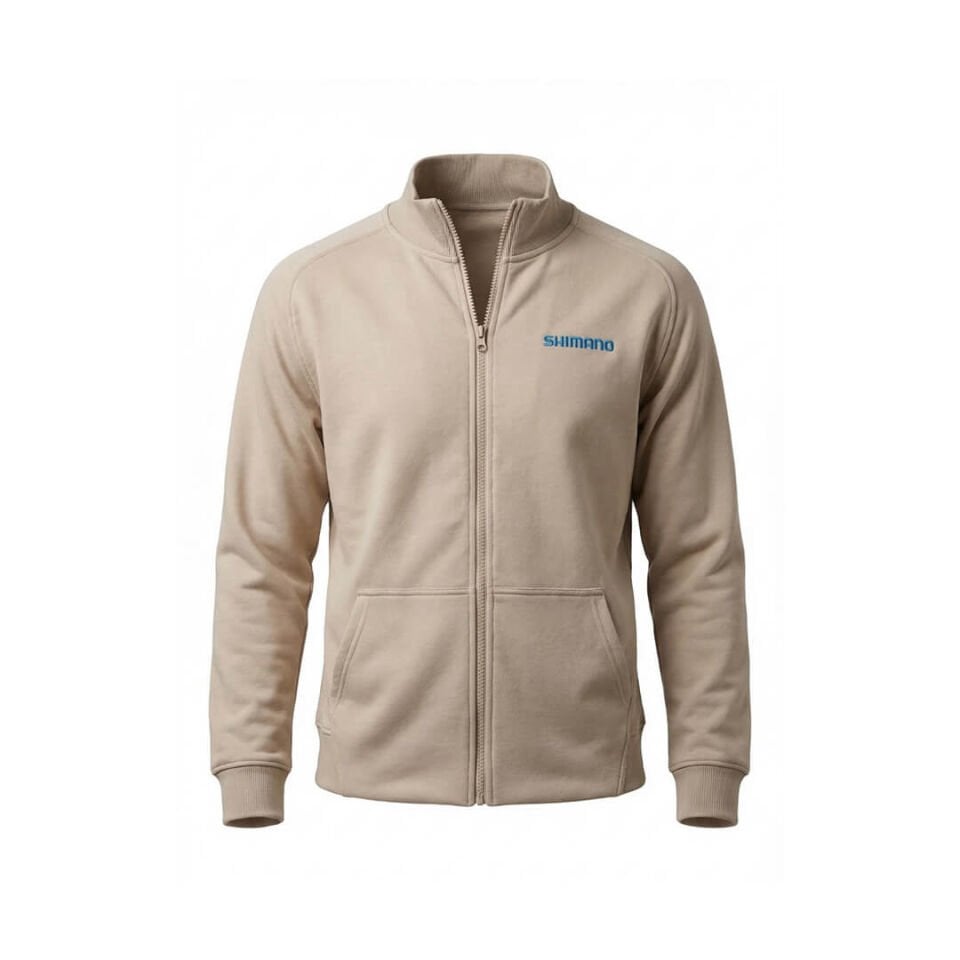 Shimano Zipper Sweatshirt Beige Polar Çeket