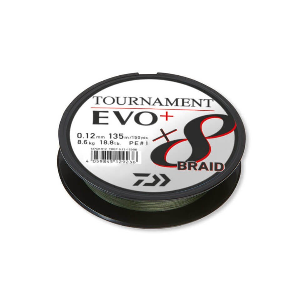 Daiwa Tournament EVO+ 8B 270 Mt. Dark Green İp Misina