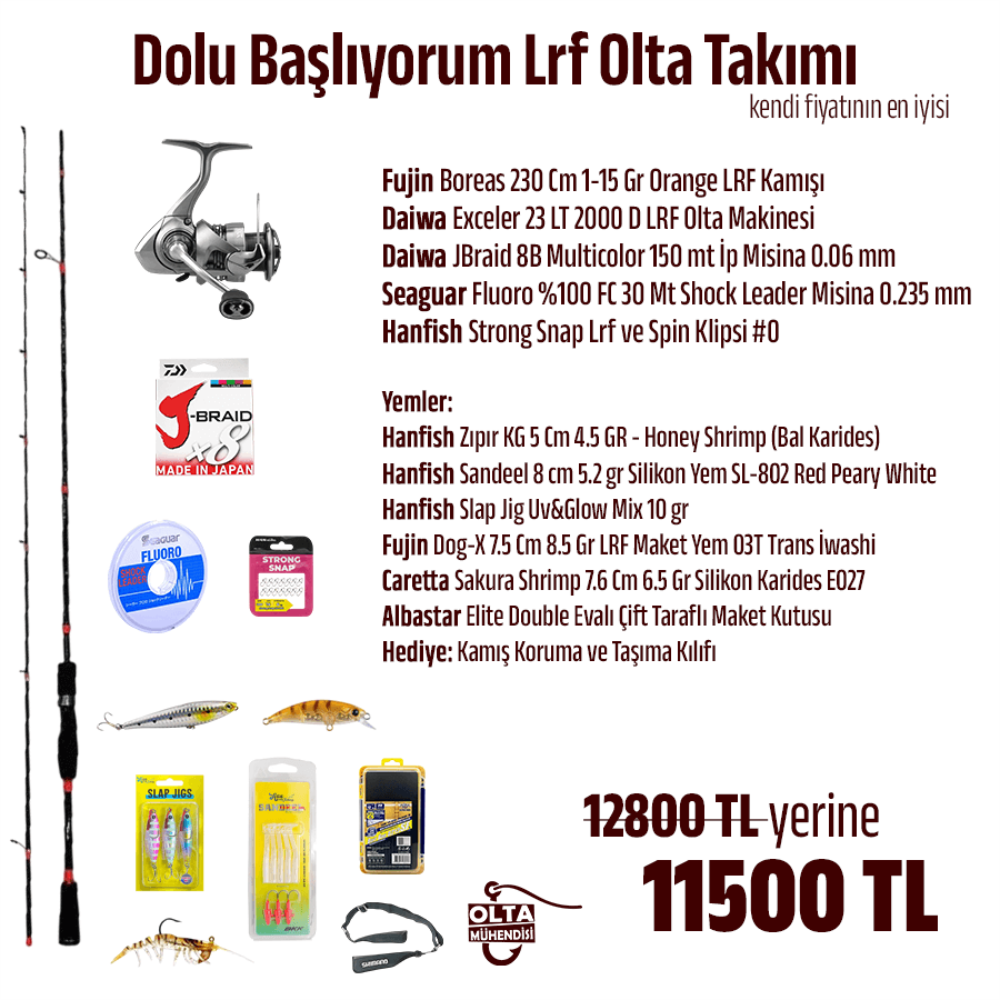 Dolu Başlıyorum Lrf Olta Takımı