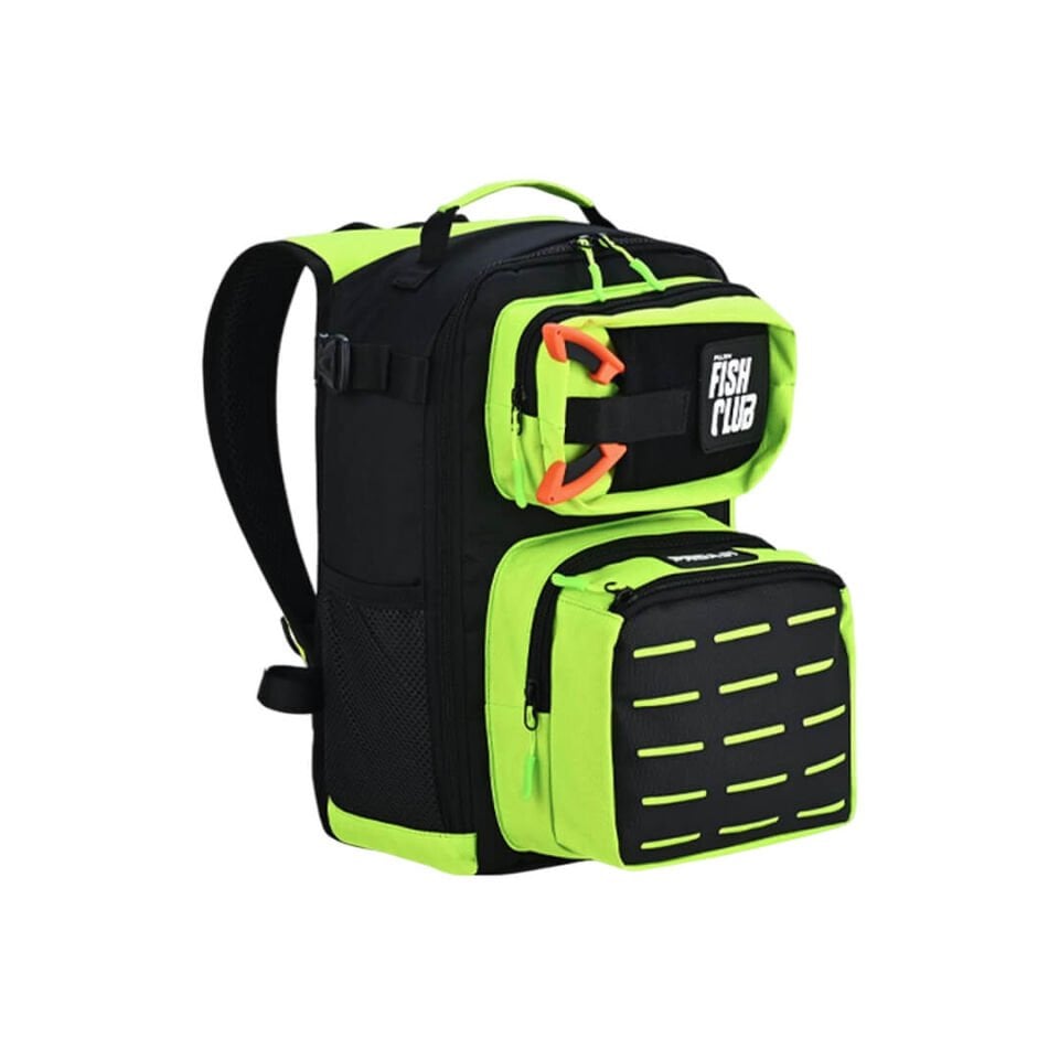 Fujin ProAji Back Pack Lime Camo Balıkçı Sırt Çantası - Hızlı Kargo