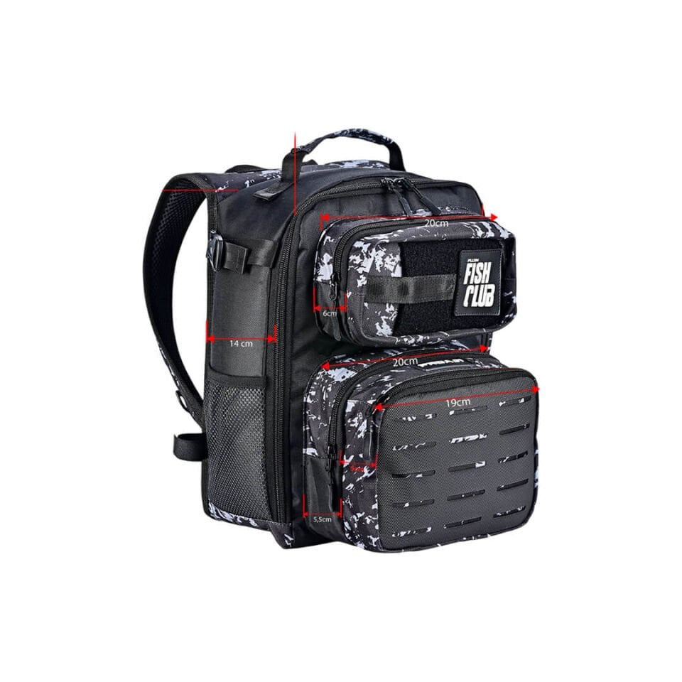 Fujin ProAji Back Pack Lime Camo Balıkçı Sırt Çantası