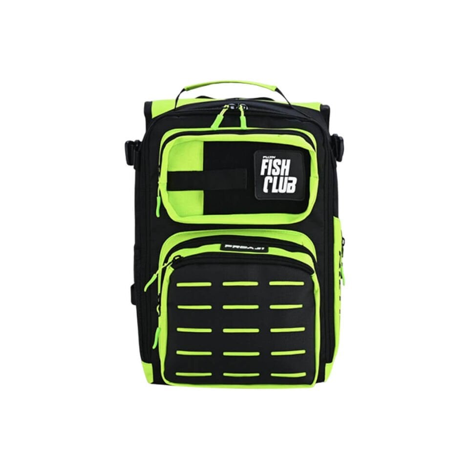 Fujin ProAji Back Pack Lime Camo Balıkçı Sırt Çantası