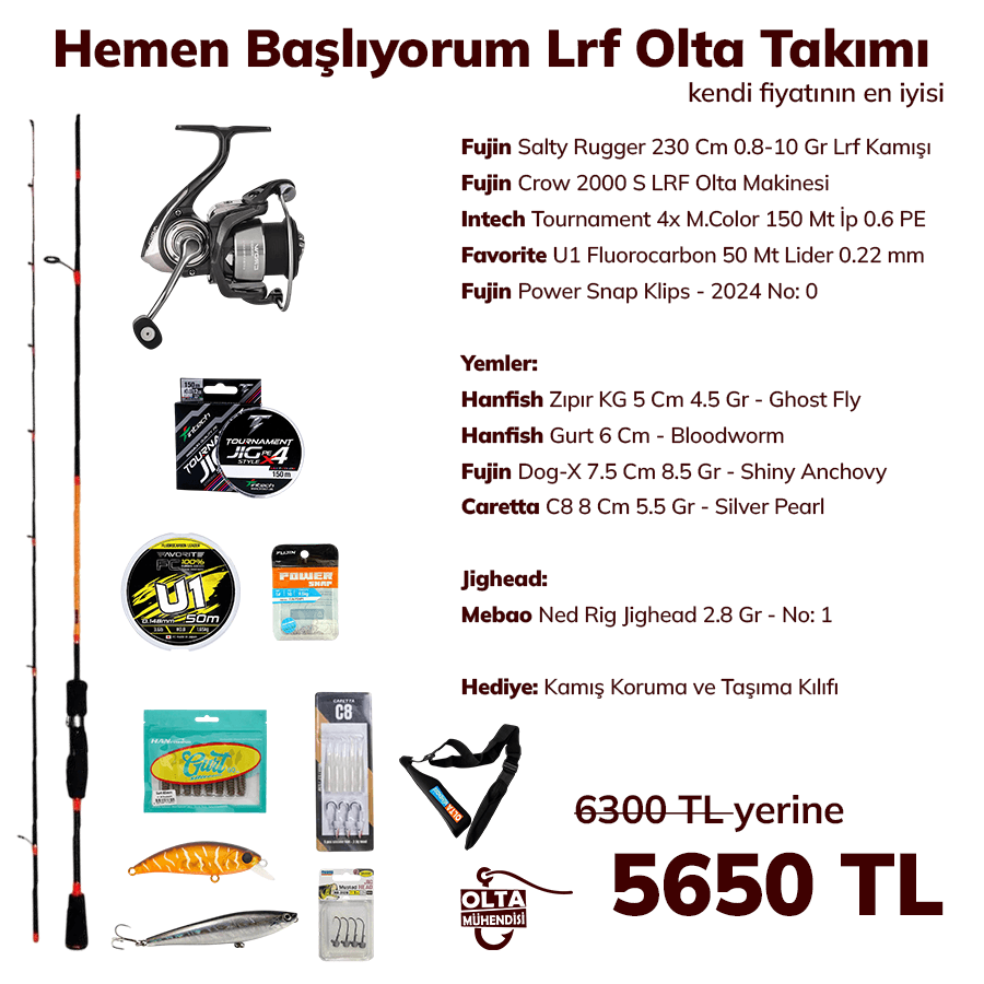 Hemen Başlıyorum Lrf Olta Takımı