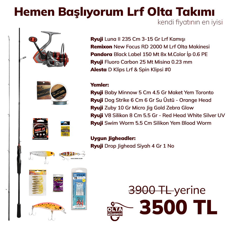 Hemen Başlıyorum Lrf Olta Takımı