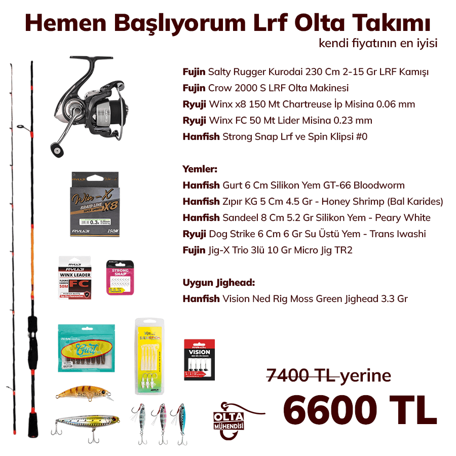 Hemen Başlıyorum Lrf Olta Takımı