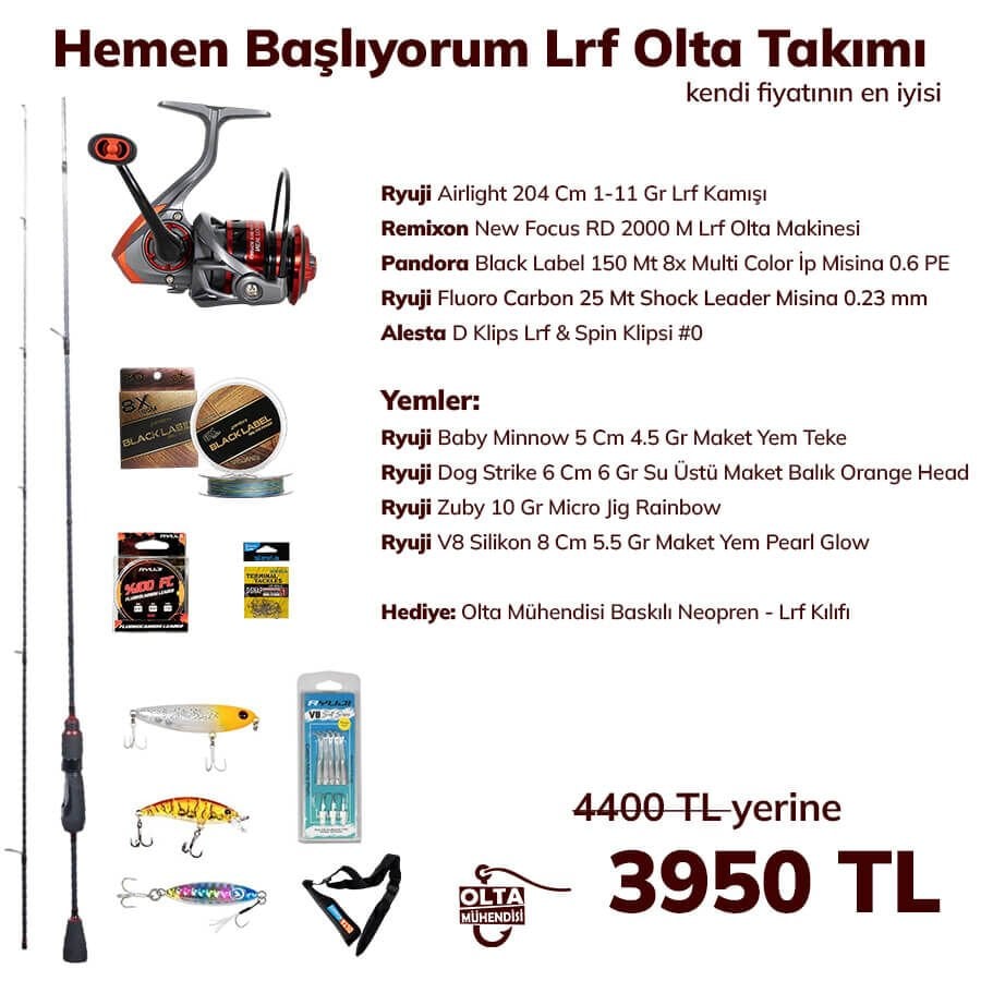 Hemen Başlıyorum Lrf Olta Takımı