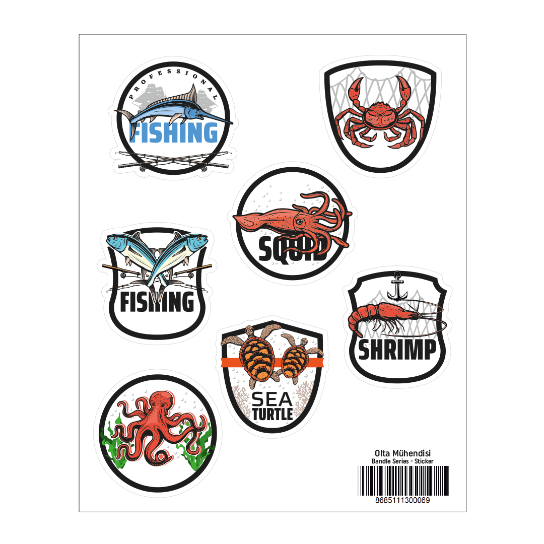 Olta Mühendisi Bandle Serisi Sticker