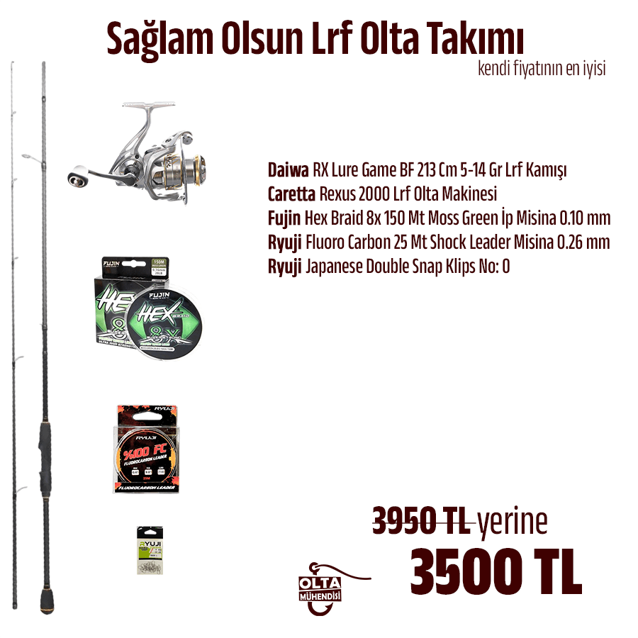 Sağlam Olsun Lrf Olta Takımı