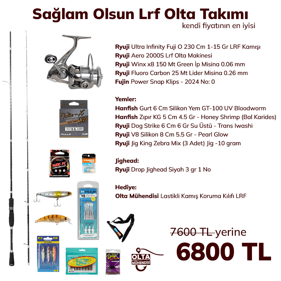 Sağlam Olsun Lrf Olta Takımı