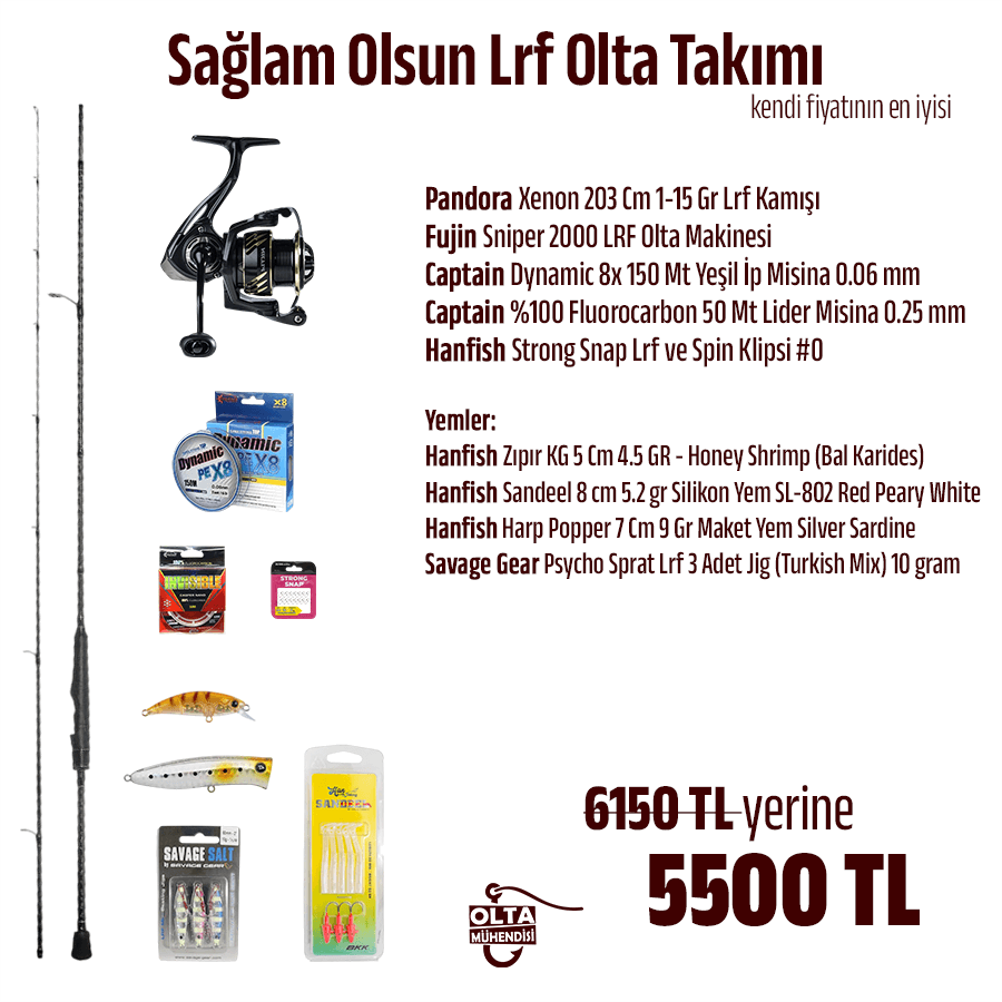 Sağlam Olsun Lrf Olta Takımı
