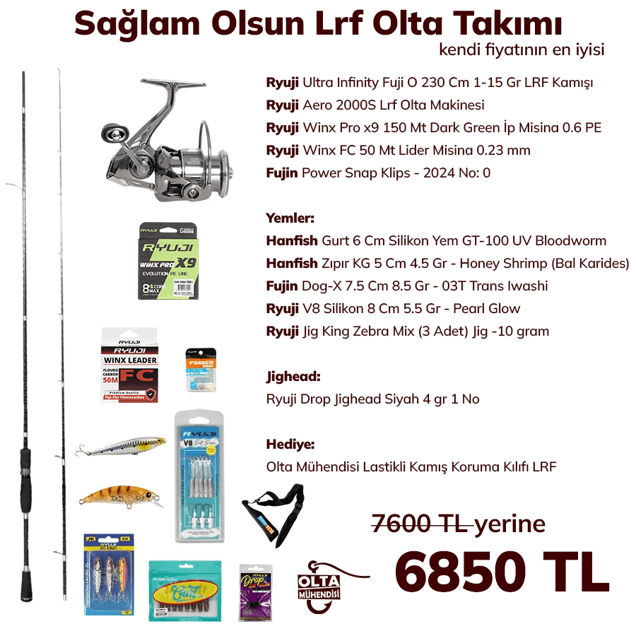 Sağlam Olsun Lrf Olta Takımı