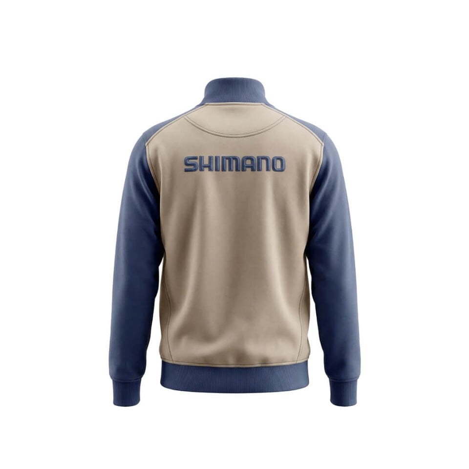 Shimano Zipper Sweatshirt Beige / Indigo Polar Çeket