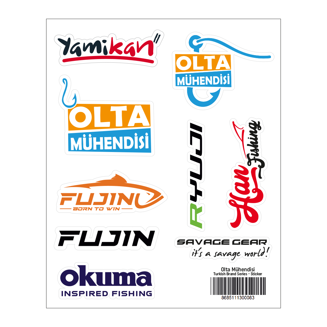 Olta Mühendisi Turkish Brands Serisi Sticker