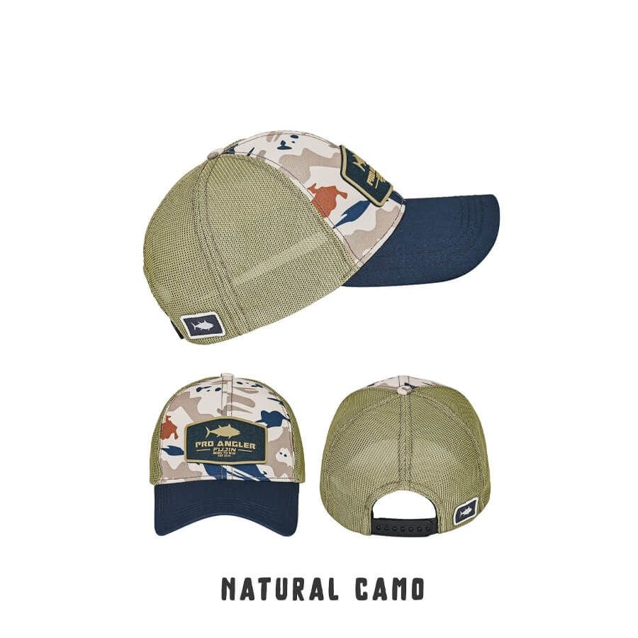 Fujin Pro Angler Natural Camo Balıkçı Şapkası