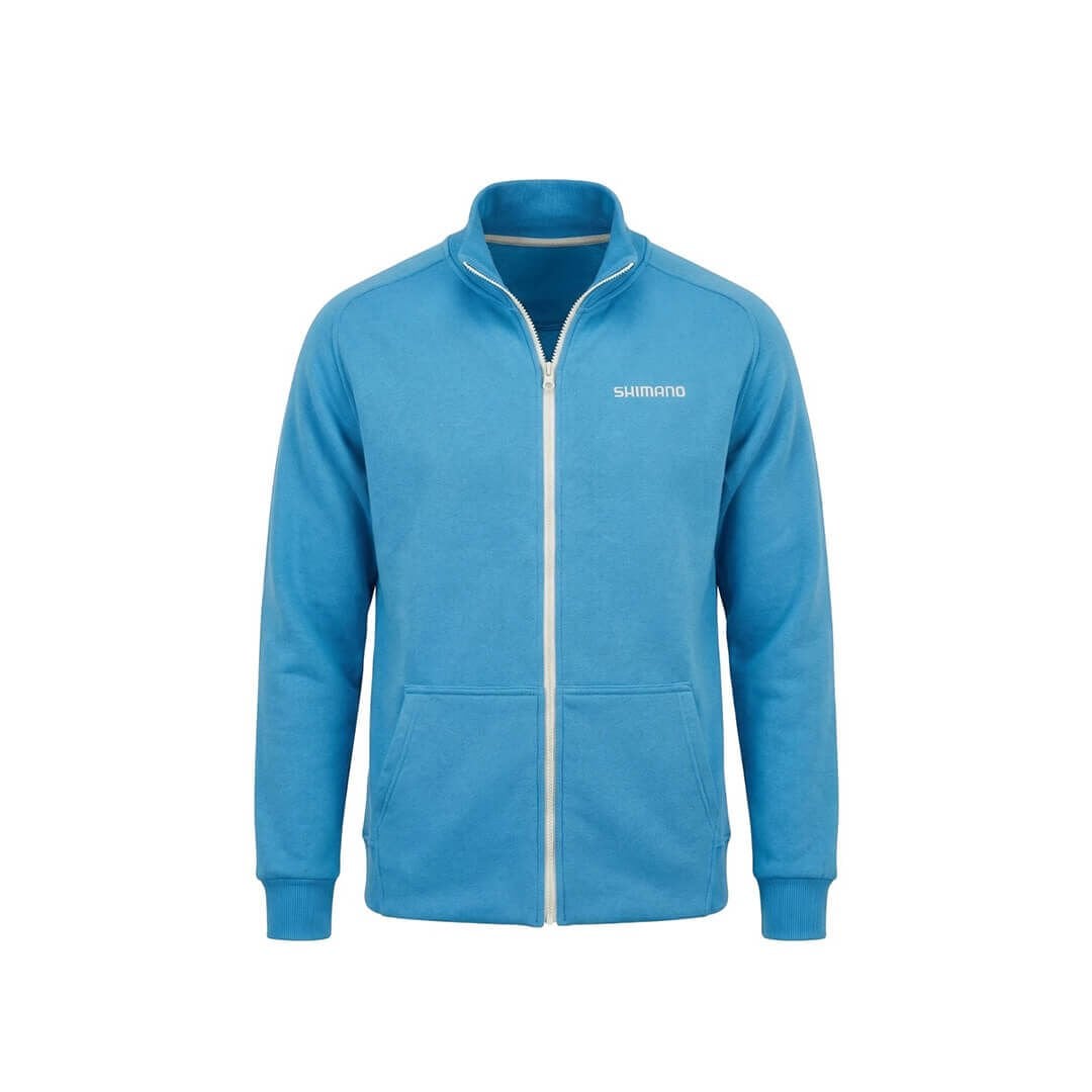 Shimano Zipper Sweatshirt Blue Polar Çeket