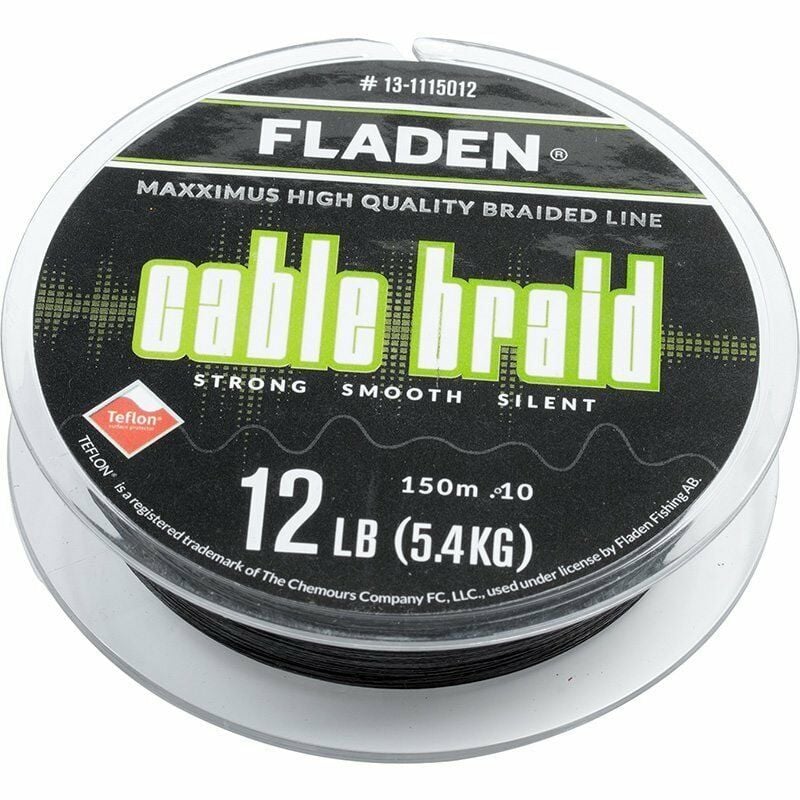 Fladen Maxximus Cable Braid 150m Siyah İp Misina