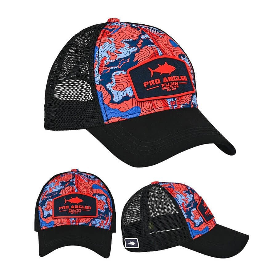 Fujin Pro Angler GEO Red Balıkçı Şapkası