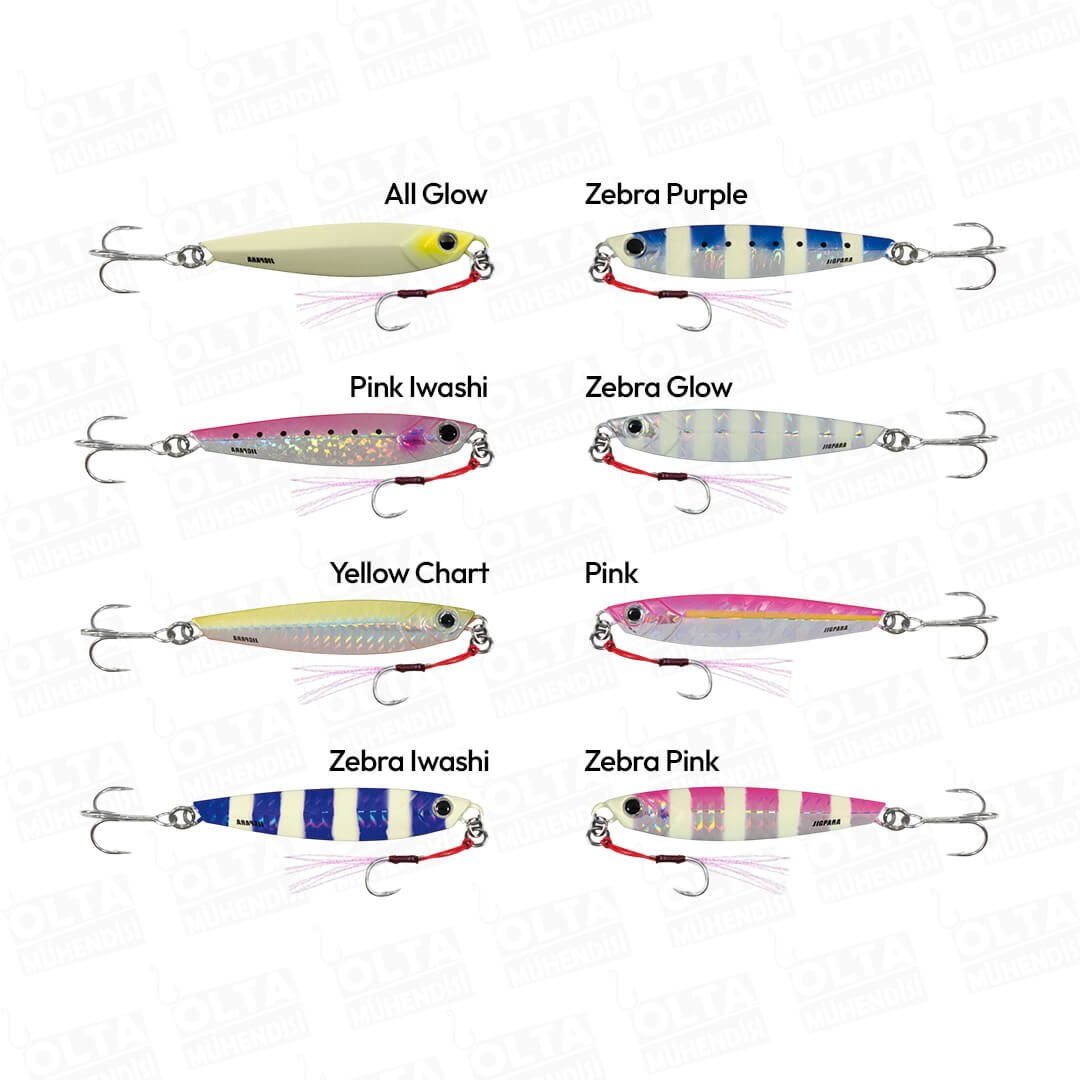 Major Craft Jigpara Short 30 Gr Jig Yem Zebra Pink - Hızlı Kargo