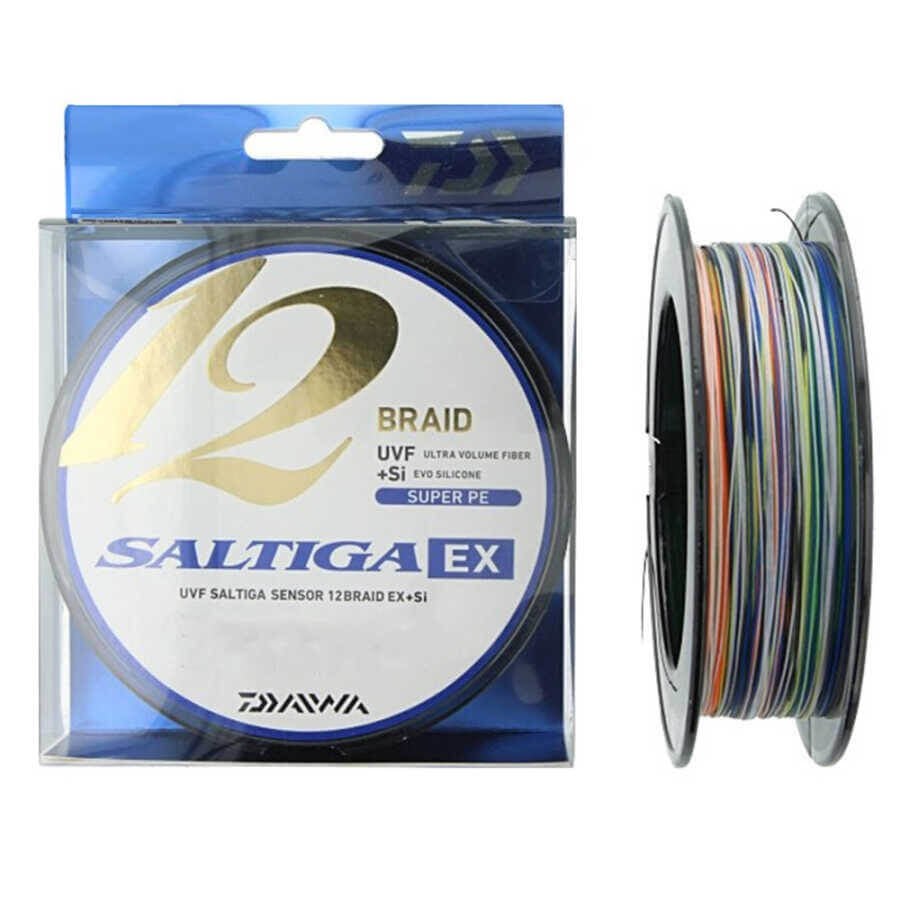 Daiwa Saltiga 12 Braid 300 M Multicolor İp Misina 0.26 MM