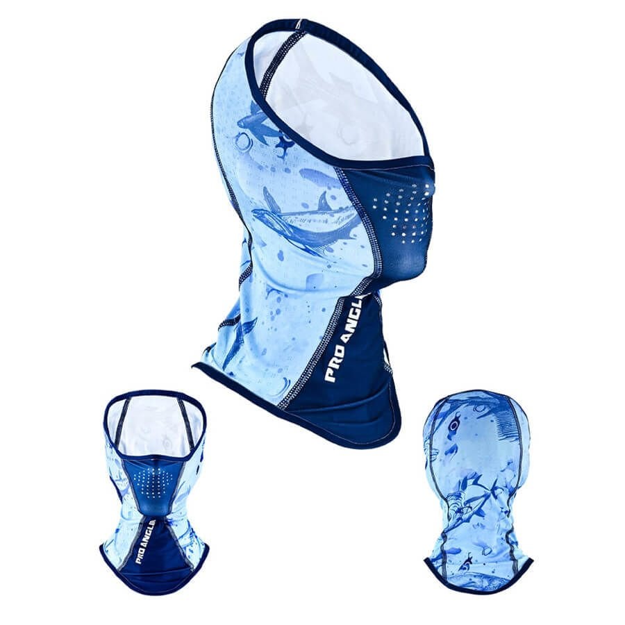 Fujin Pro Angler Sungaiter Boyunluk Blue Fish