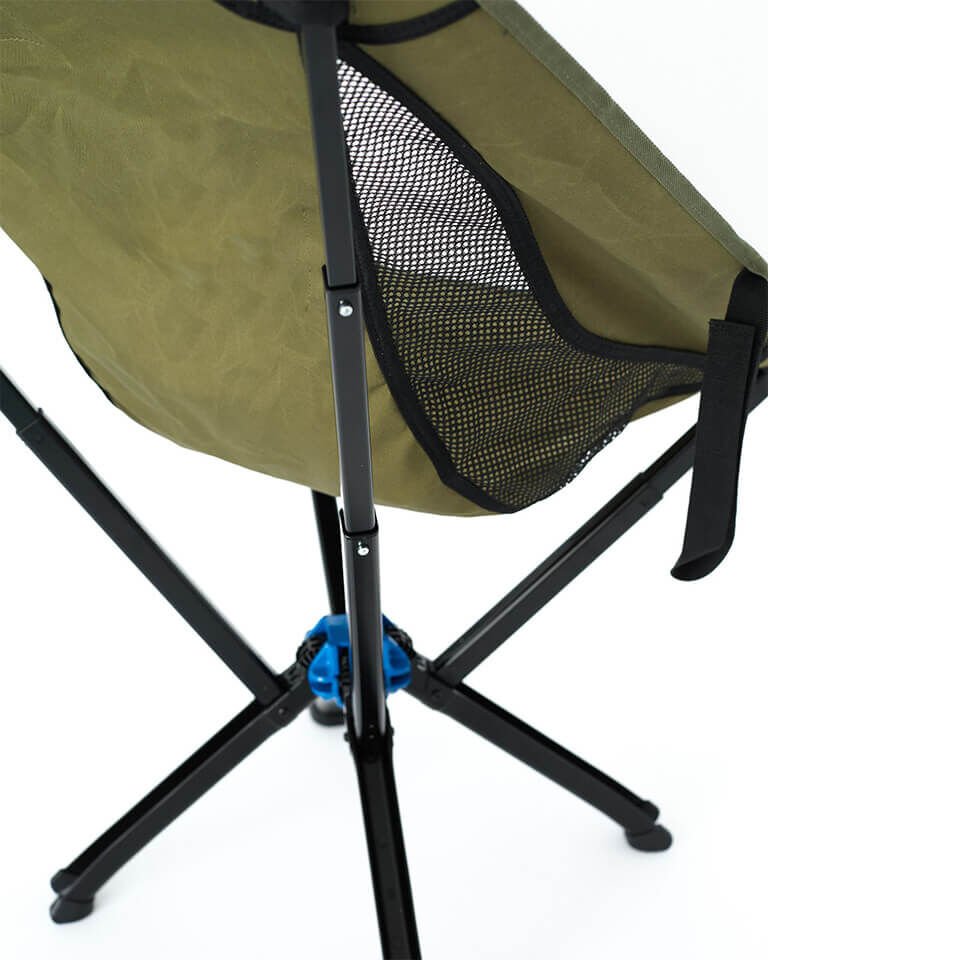 Fubelo Polyp Katlanabilir Bel Korumalı Kamp Sandalyesi - Yeşil