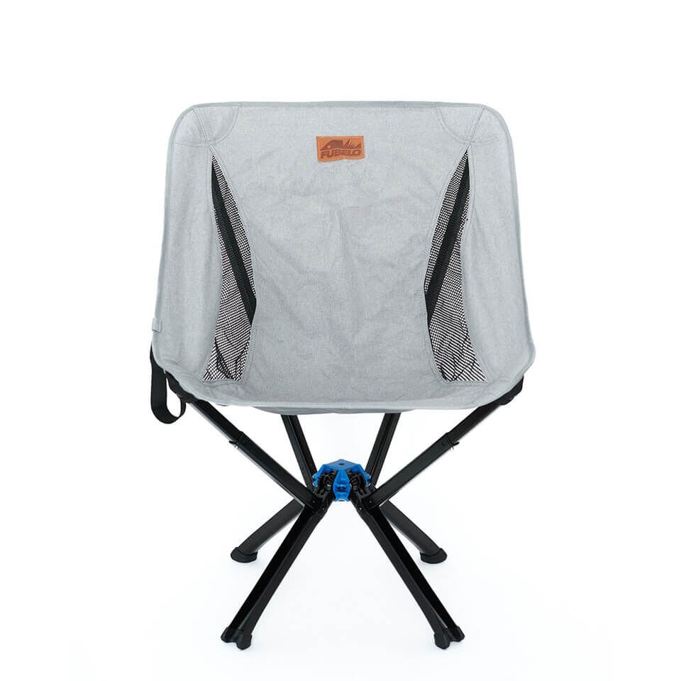 Fubelo Polyp Katlanabilir Bel Korumalı Kamp Sandalyesi - Gri