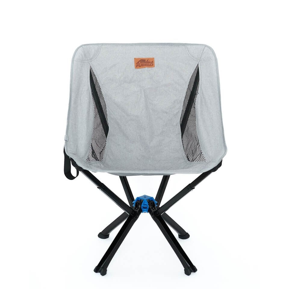 Fubelo Polyp Katlanabilir Bel Korumalı Kamp Sandalyesi - Gri