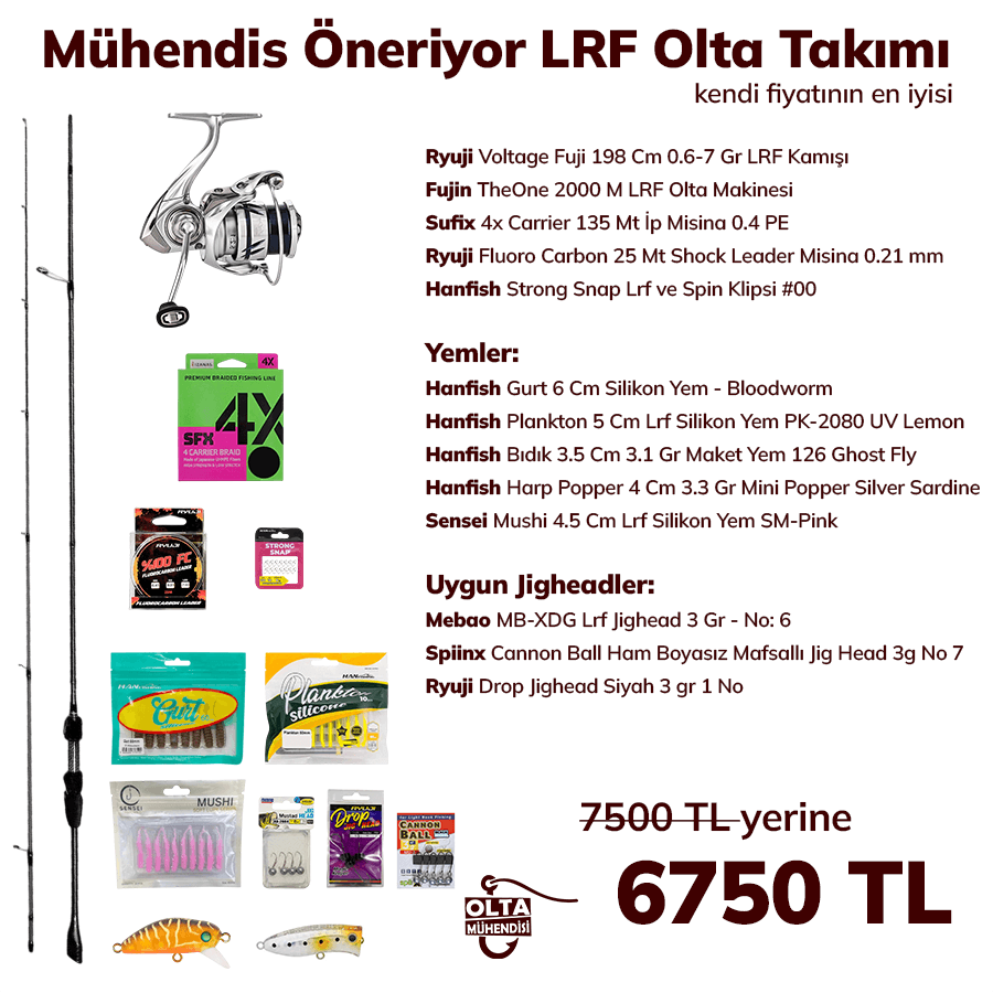 Mühendis Öneriyor LRF Olta Takımı