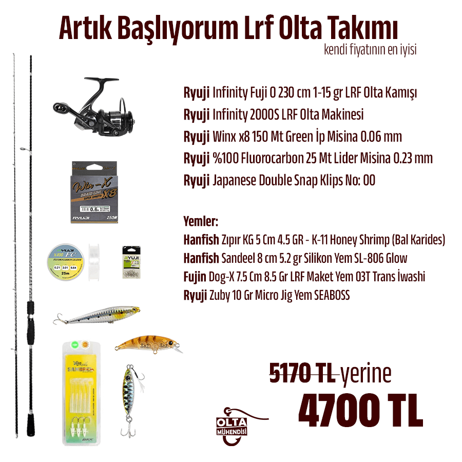 Artık Başlıyorum Lrf Olta Takımı