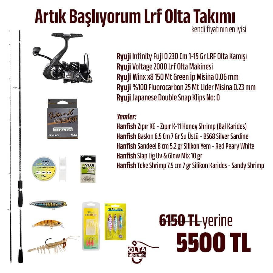 Artık Başlıyorum Lrf Olta Takımı