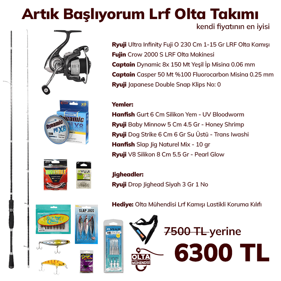 Artık Başlıyorum Lrf Olta Takımı