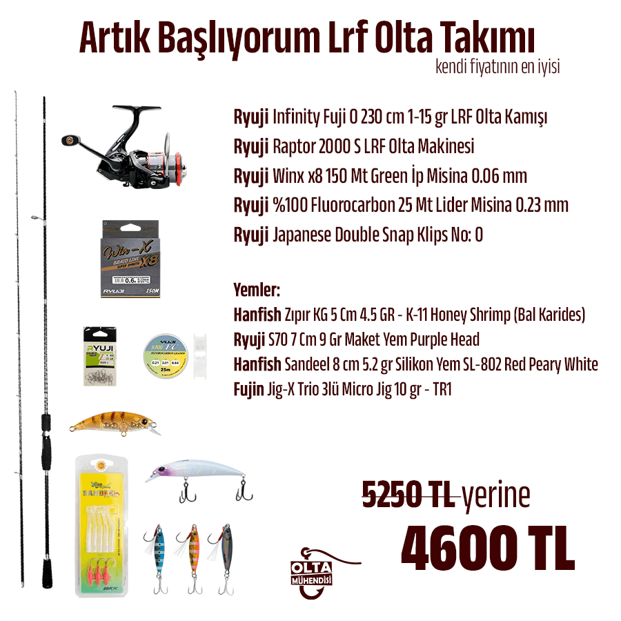 Artık Başlıyorum Lrf Olta Takımı