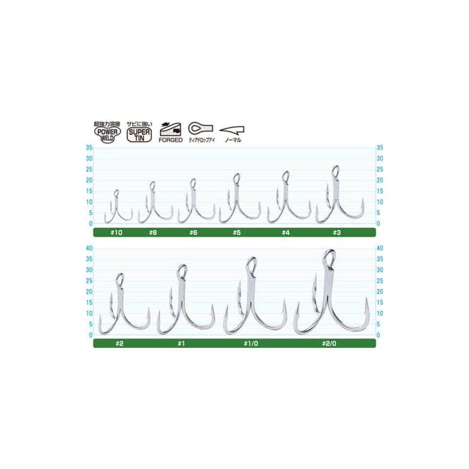 Cultiva Owner ST-46 Stinger Triple Hook Üçlü Kanca