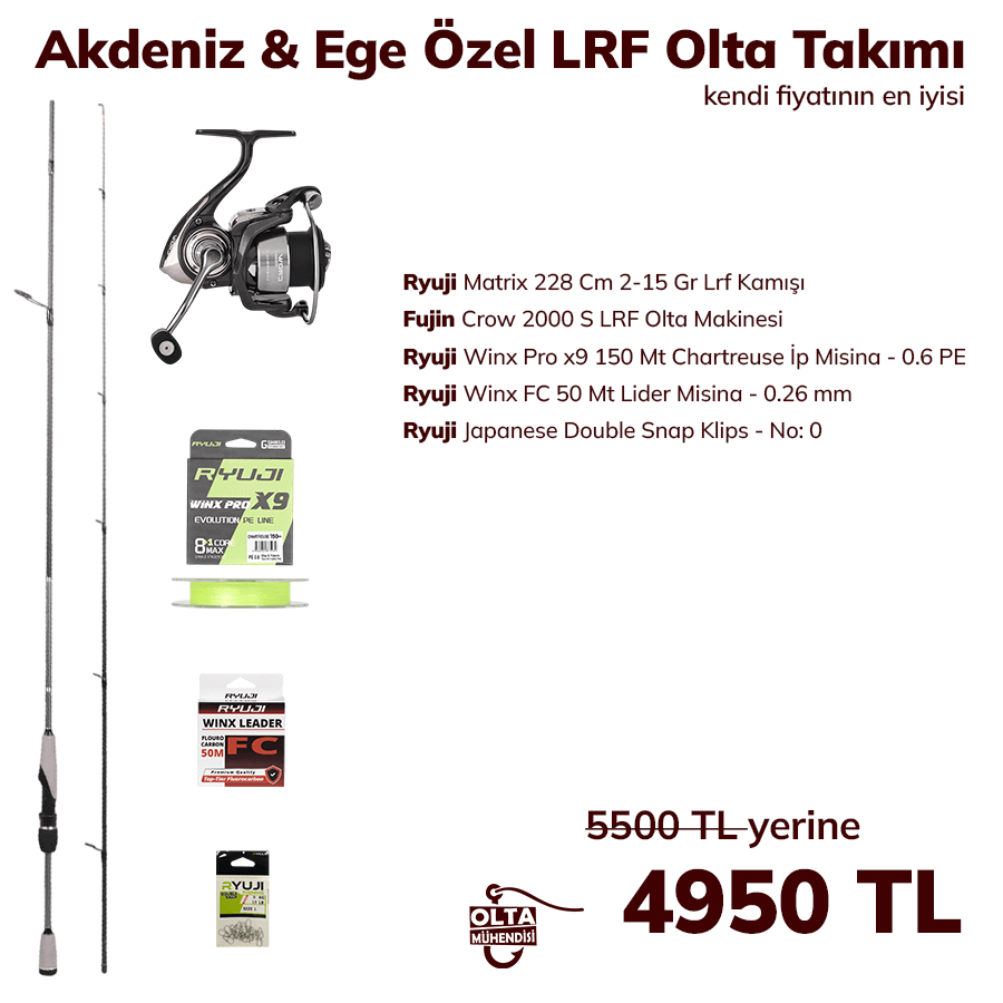 Akdeniz & Ege Özel LRF Olta Takımı