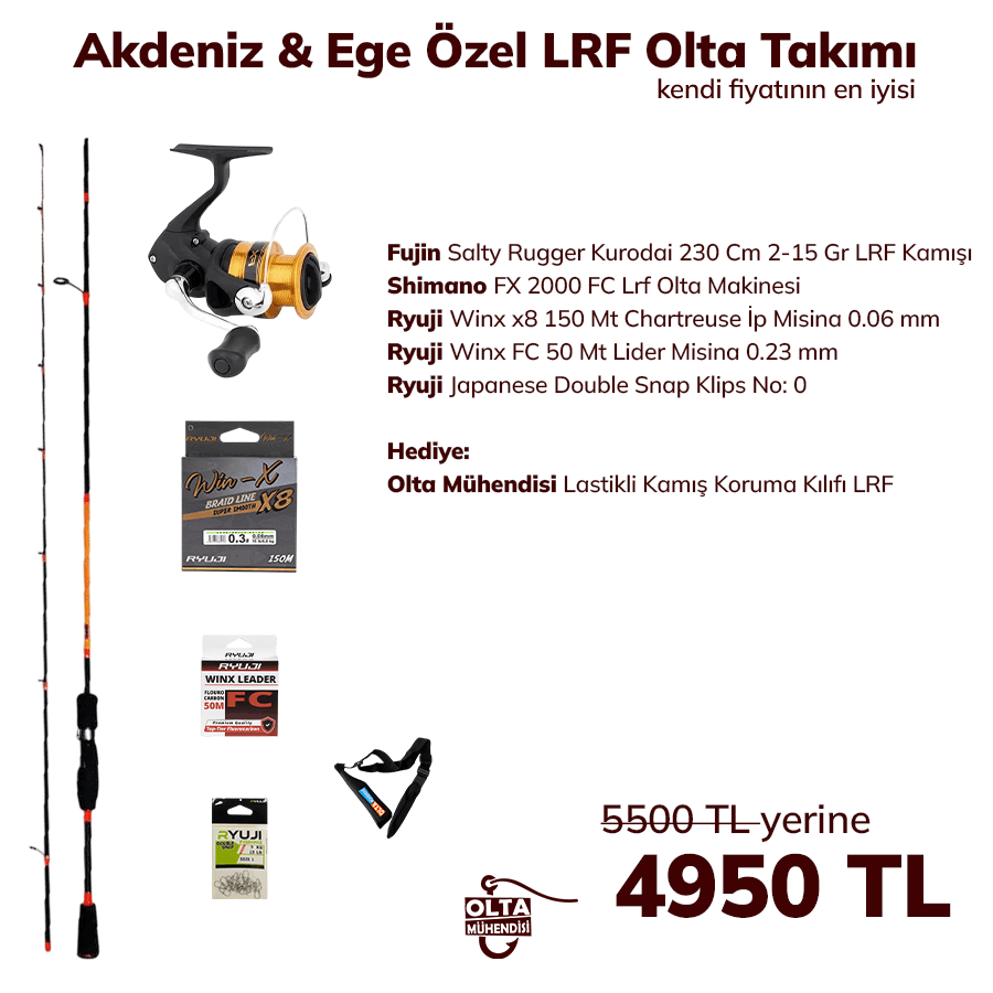 Akdeniz & Ege Özel LRF Olta Takımı