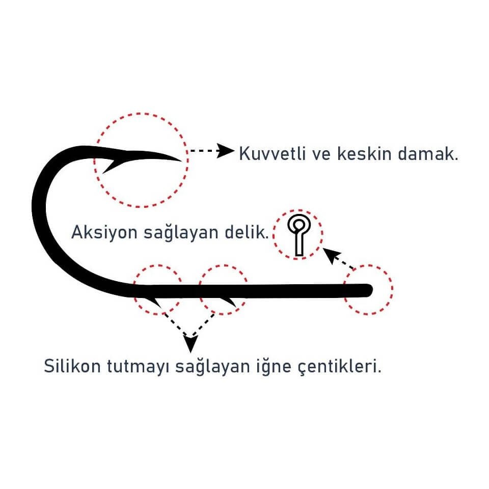 Spiinx Bait Hook 10 No İğne