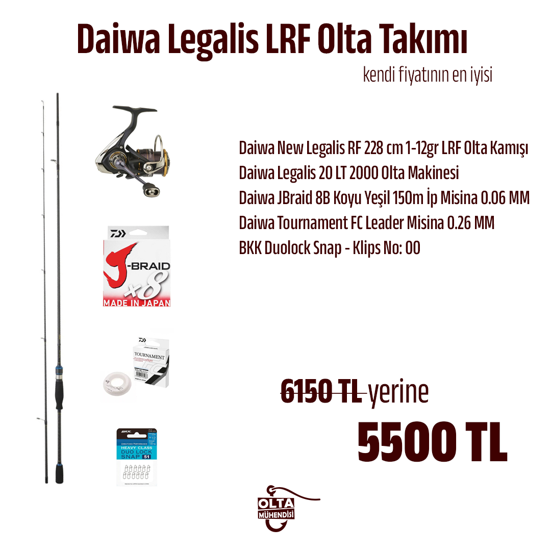 Daiwa Legalis LRF Olta Takımı