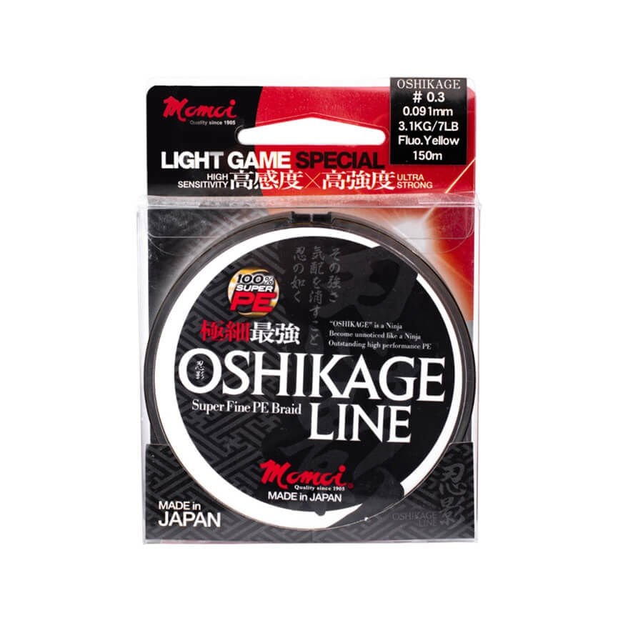 Momoi Oshikage Line Super Fine PE 150 mt İp Misina
