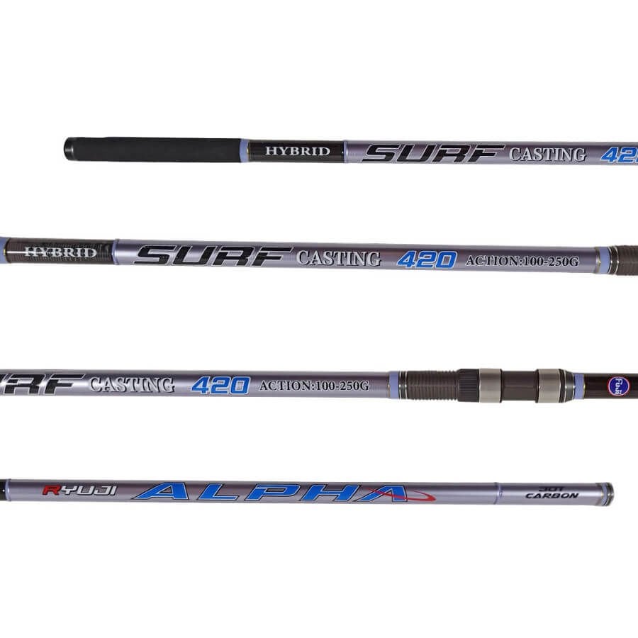 Ryuji Alpha Fuji 420 cm 100-250 gr Hybrid Surf Olta Kamışı