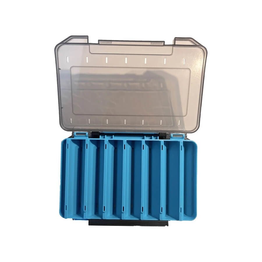 Sea Horse Lure Box Çift Taraflı Kutu Mavi