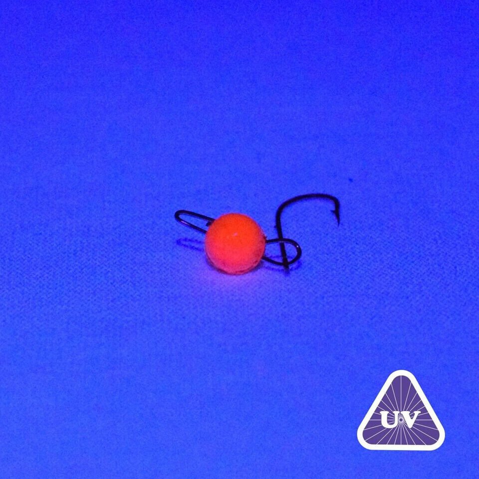 Spiinx Cannon Ball UV Turuncu Jig Head